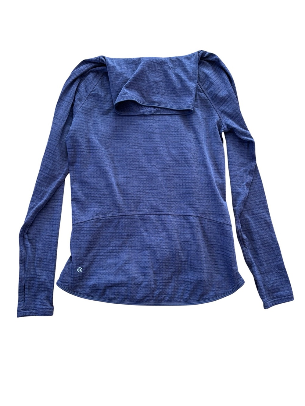 Champion Women's Blue Long Sleeve Hoodie Top